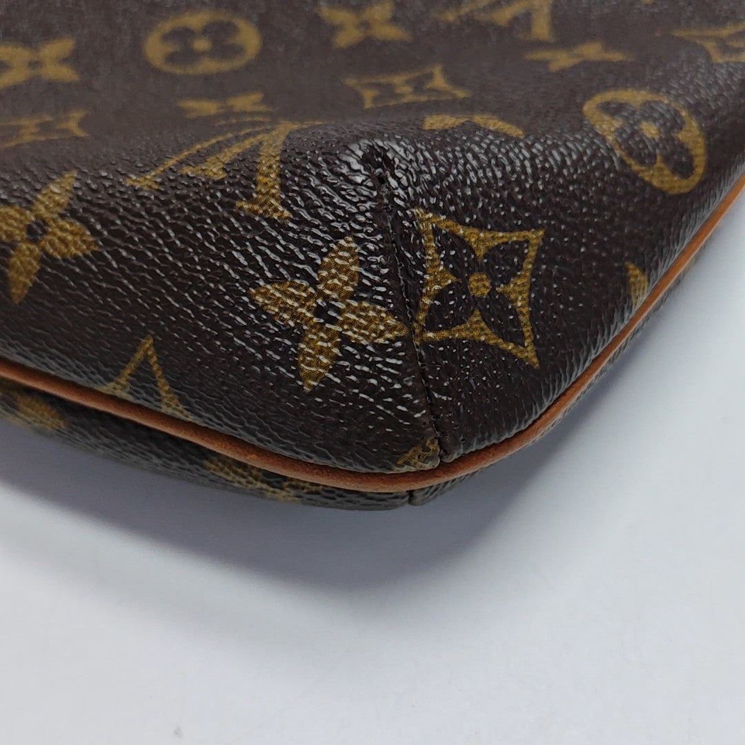 MUSETTE TANGO Monogram Coated Canvas Brown