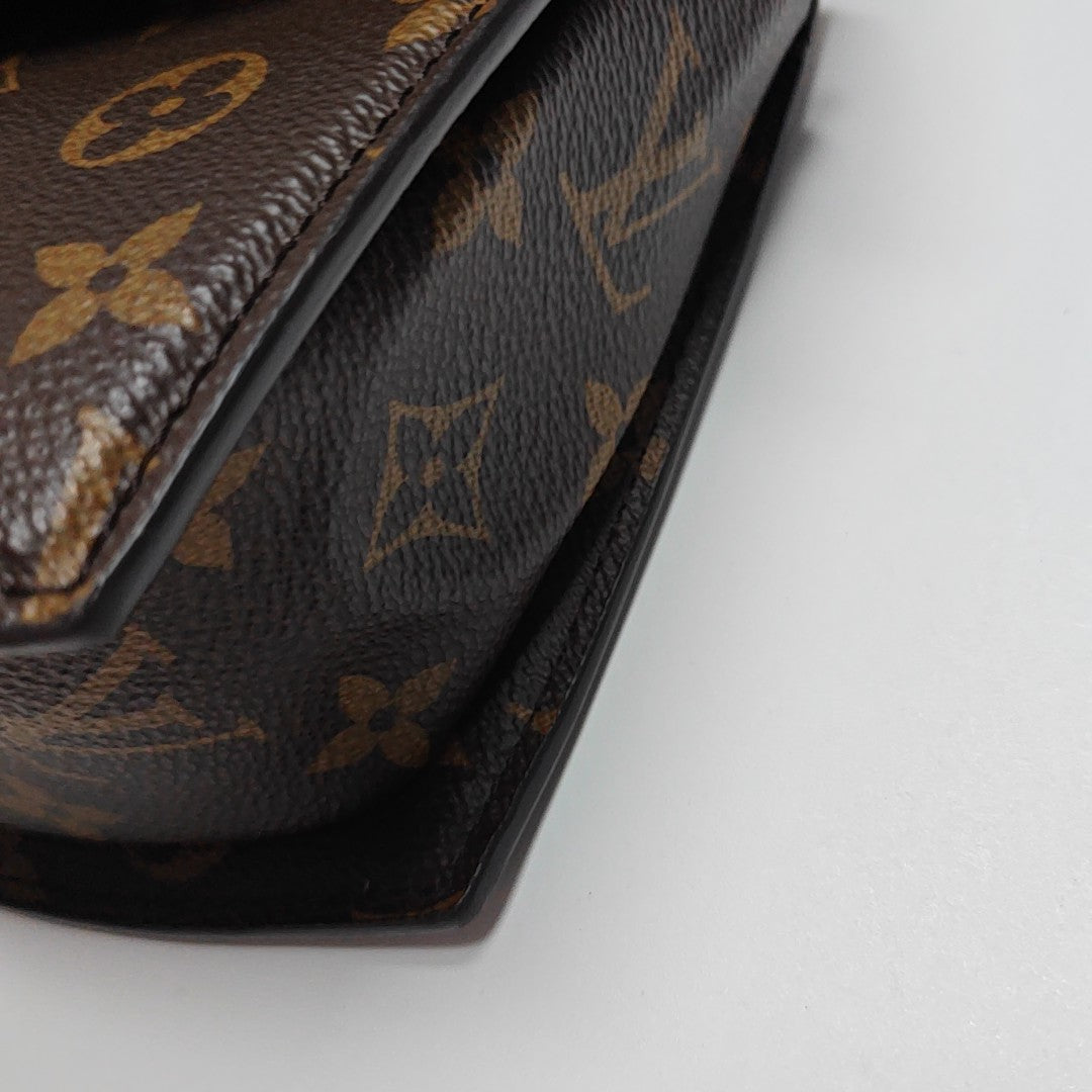 EDEN Monogram Coated Canvas Brown