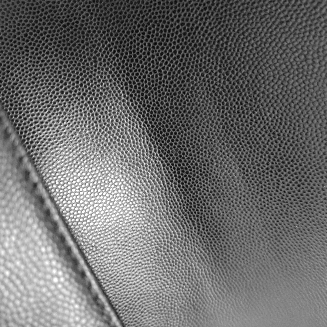 BOY CHANEL Small Quilted Grained Calfskin Black