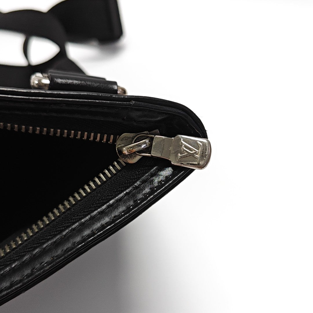 THOMAS Damier Graphite Coated Canvas Gray