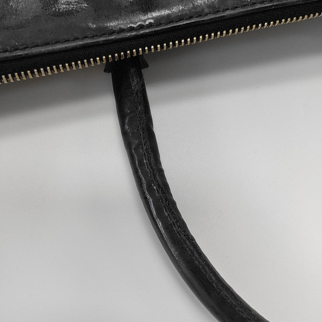 Abbey Patent Leather Black