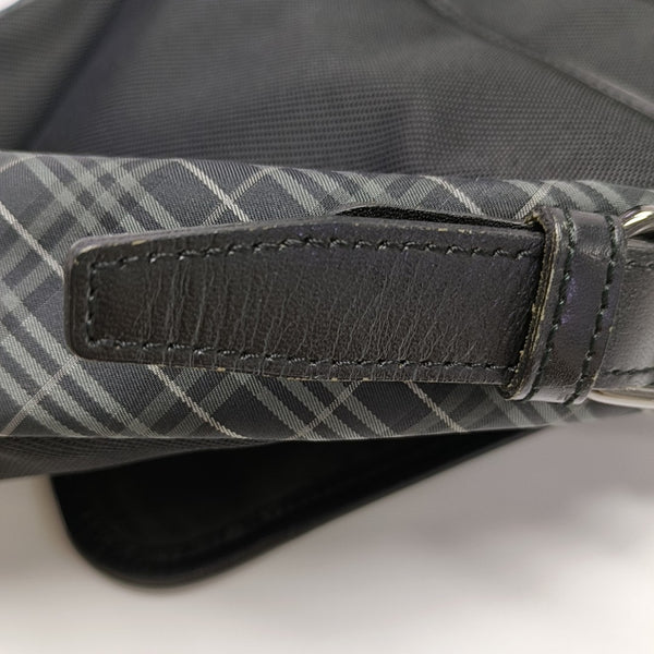Fabric Shoulder Bag Black