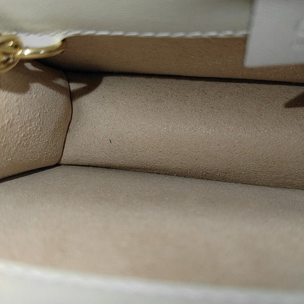 Sylvie Super Mini Calfskin White