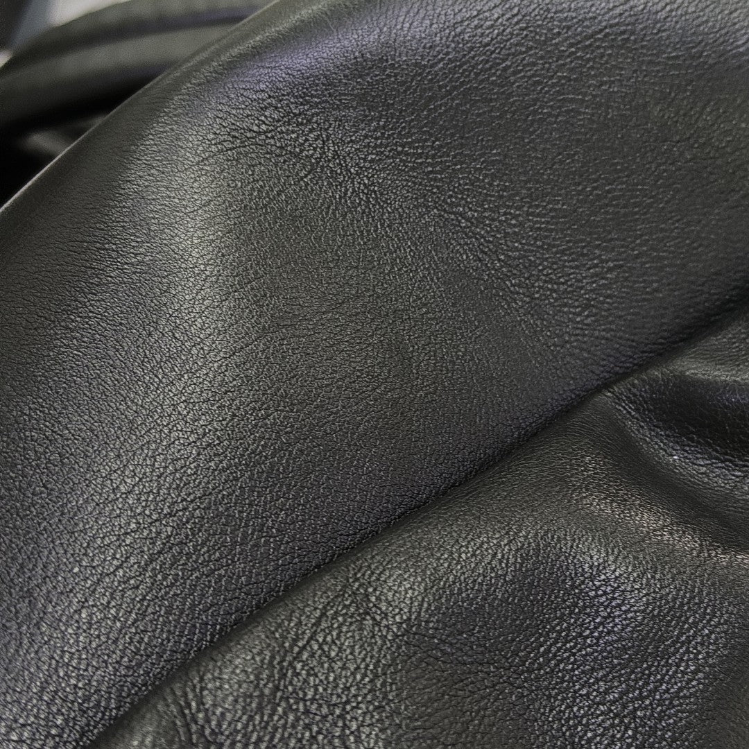 Calfskin Backpack Medium Black
