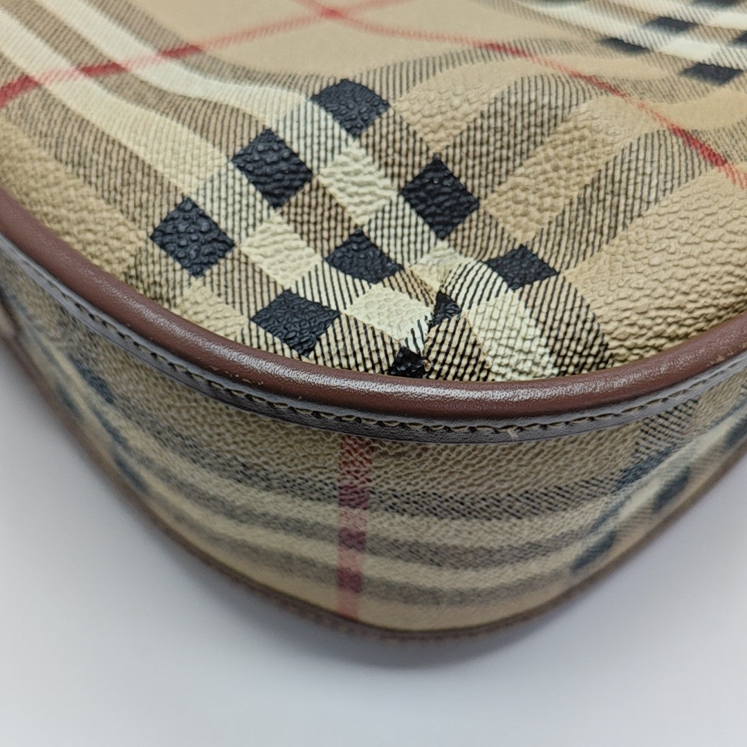 Coated Canvas Shoulder Bag Multicolor