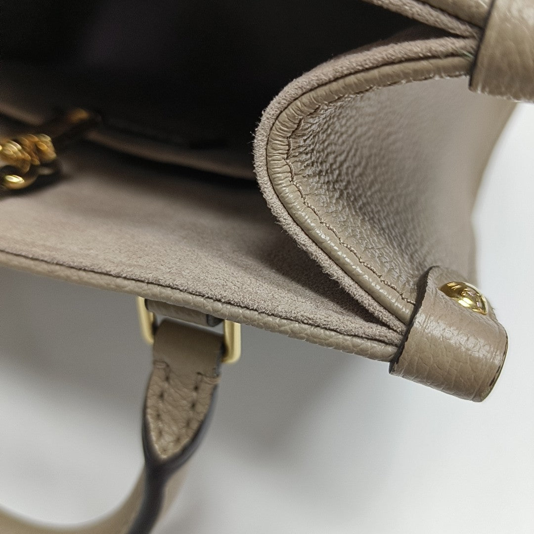 ONTHEGO BB Monogram Calfskin Gray