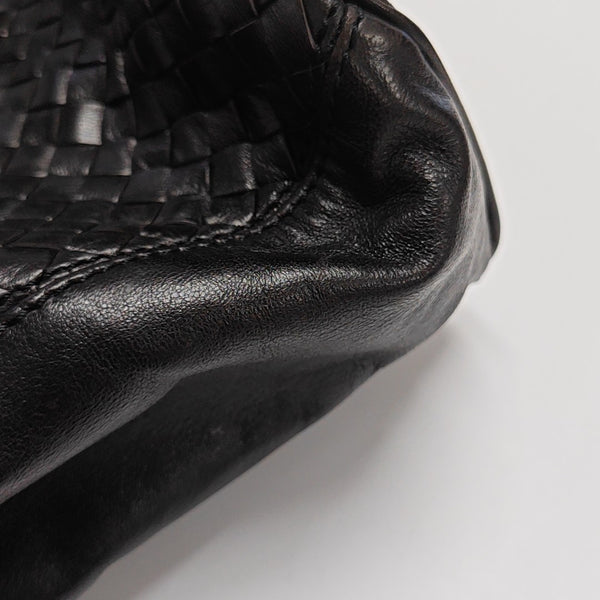 Calfskin Shoulder Bag Black
