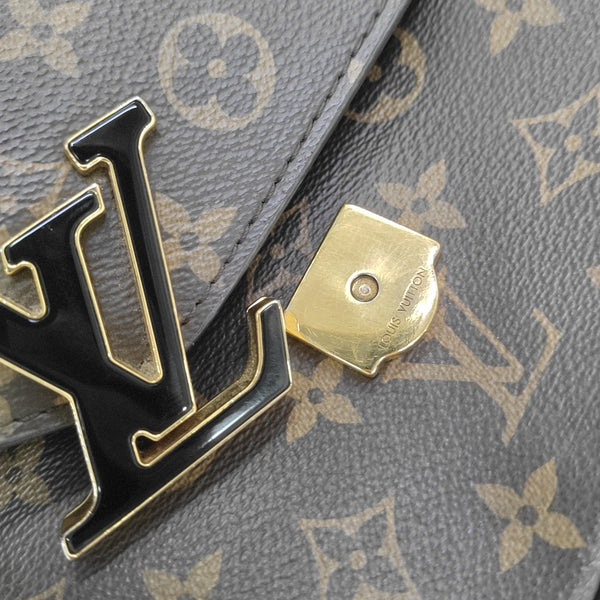 PASSY Monogram Coated Canvas Brown