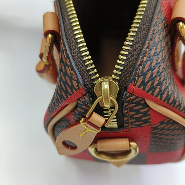 SPEEDY Super Mini Damier Coated Canvas Multicolor