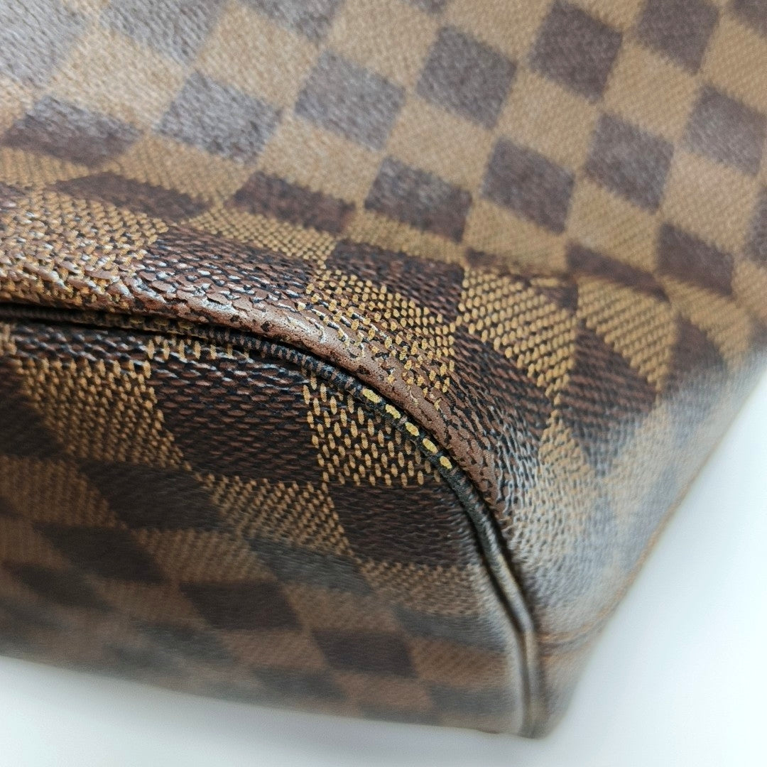 NEVERFULL MM Damier Ebene Coated Canvas Brown