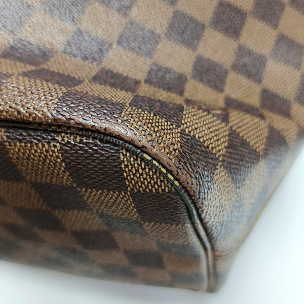 NEVERFULL MM Damier Ebene Coated Canvas Brown
