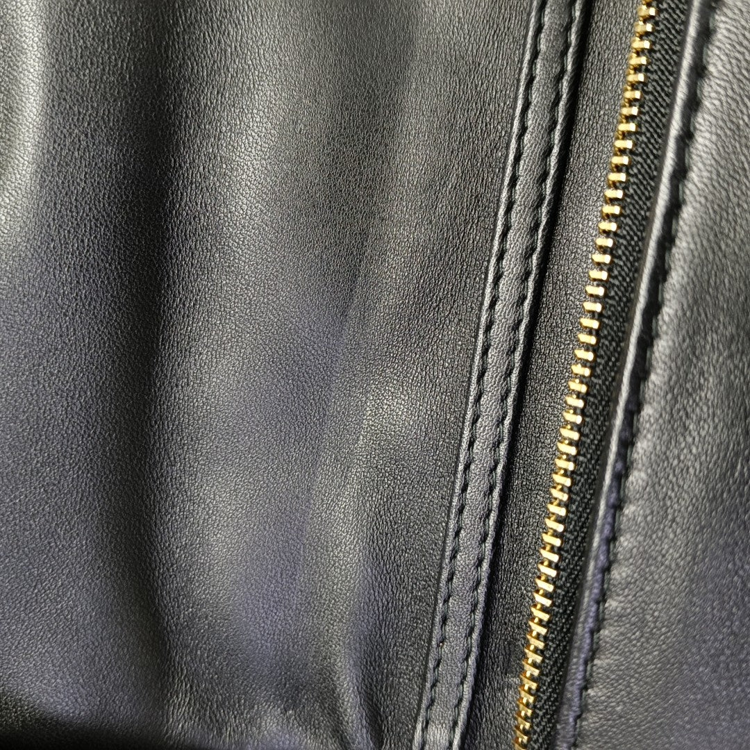 Dior Caro Small Cannage Calfskin Black