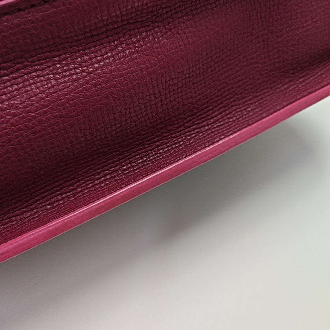Macken Small Calfskin Red