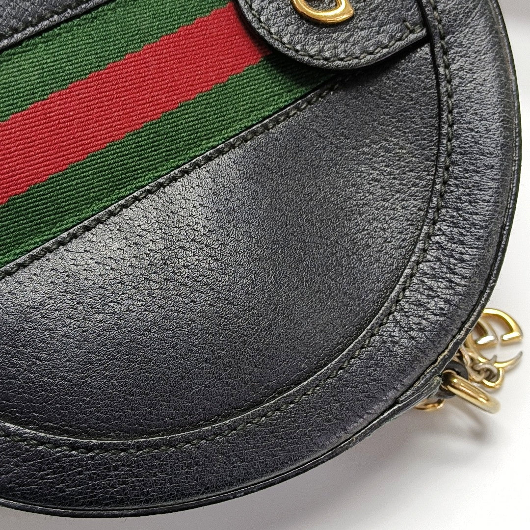 Ophidia Mini Calfskin Black