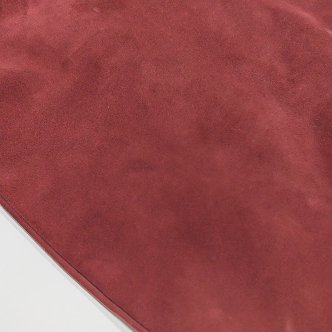 Suede Tote Bag Red