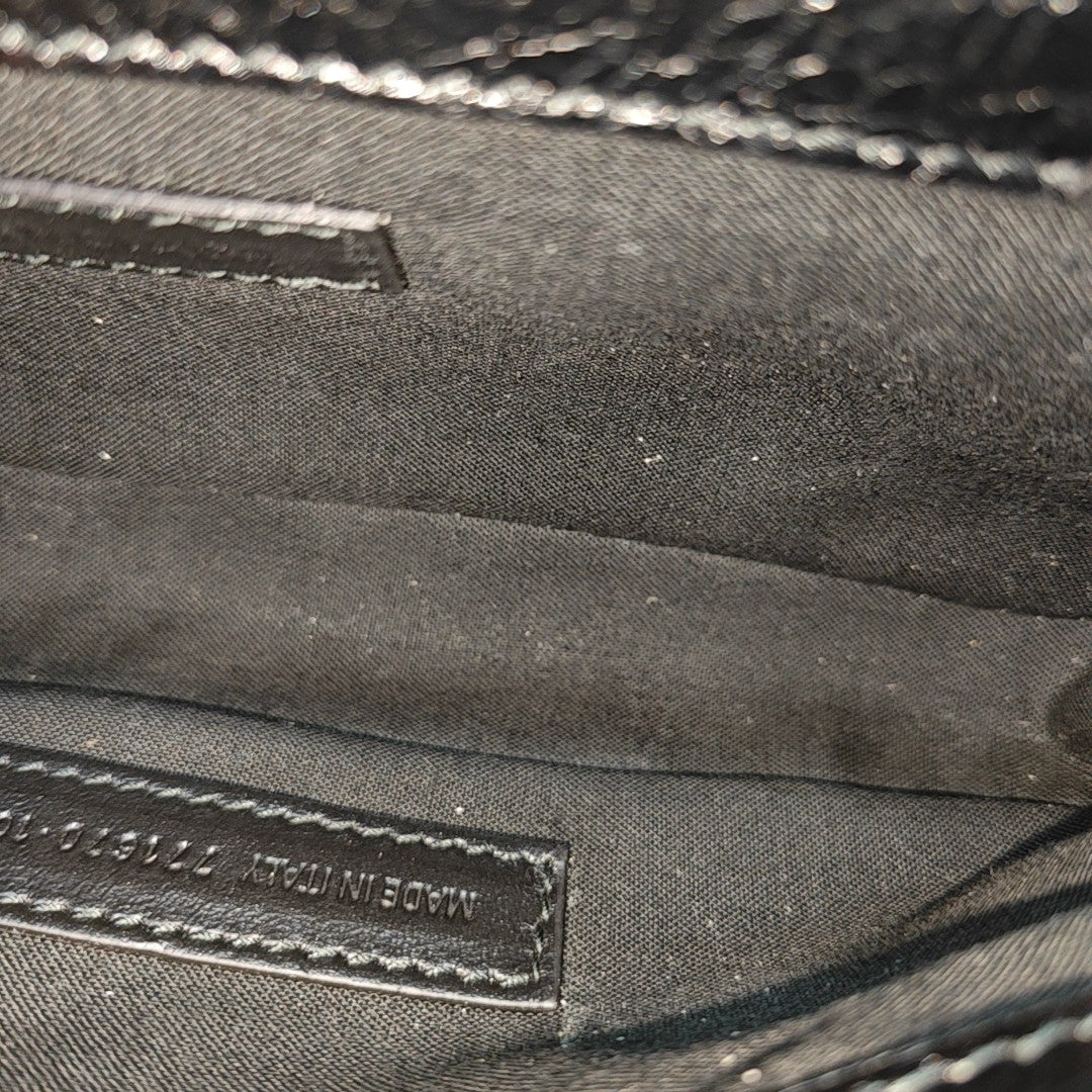 Le Cagole Mini Lambskin Black