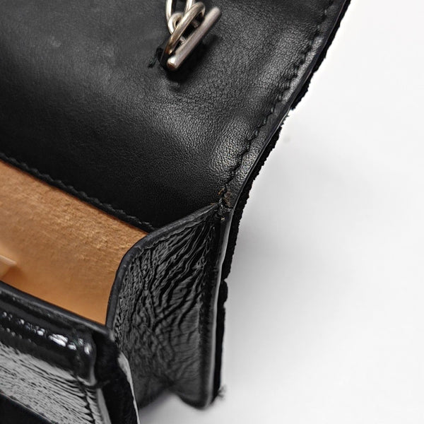 Dionysus Super Mini Monogram Suede Black