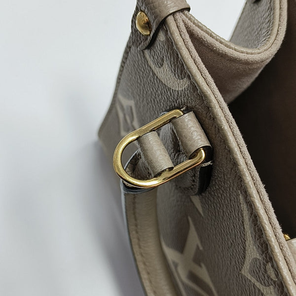 ONTHEGO BB Monogram Calfskin Gray