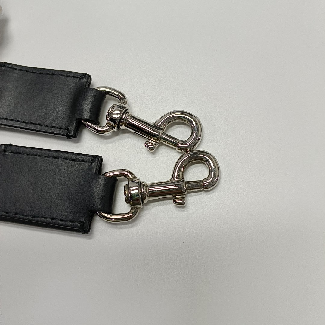Vltn Small Calfskin Black