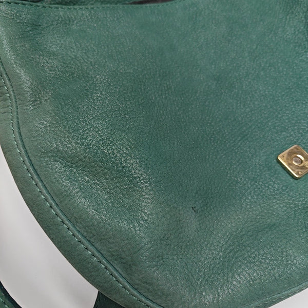 Calfskin Shoulder Bag Green