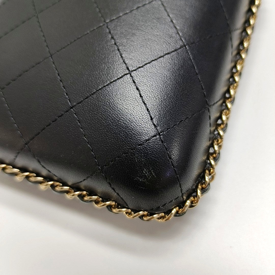 Quilted Lambskin Black