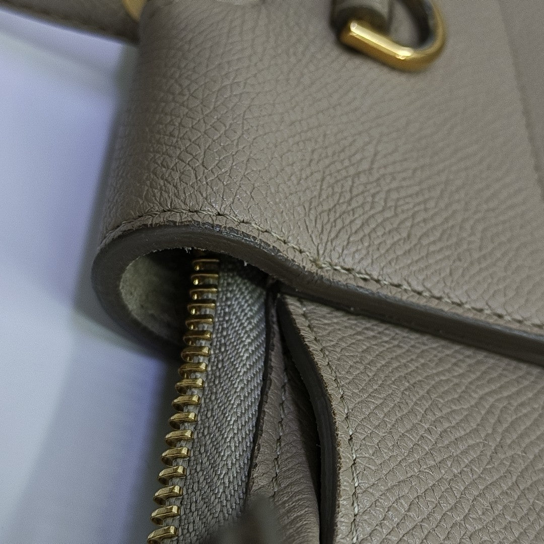 BELT Mini Calfskin Beige