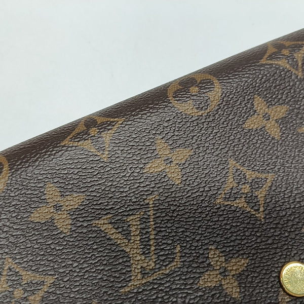 FÉLICIE Monogram Coated Canvas Brown