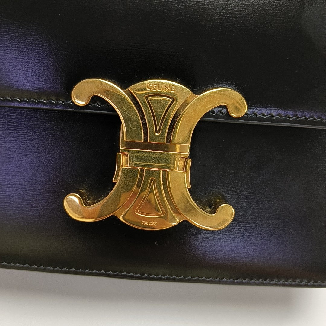 TRIOMPHE Teen Calfskin Black