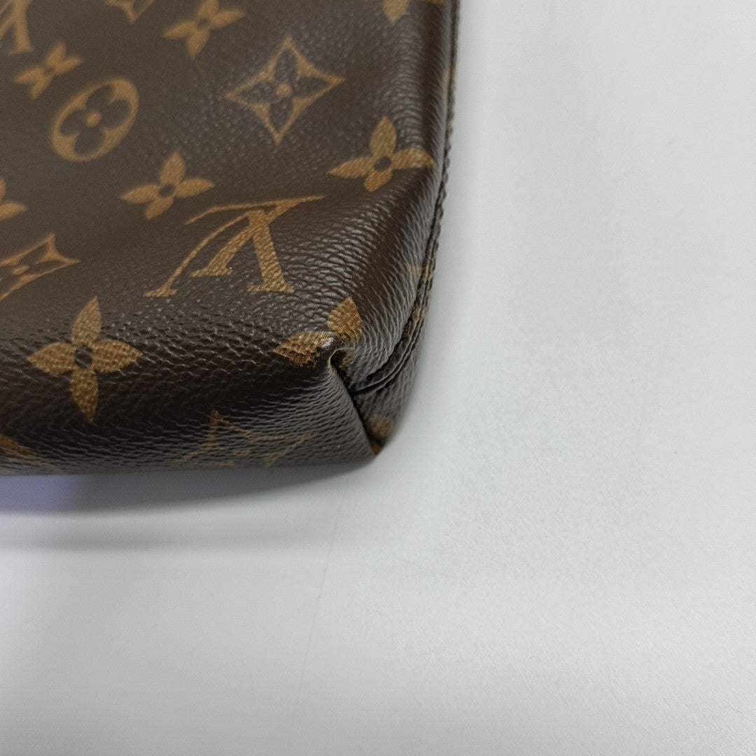 CARRY IT Monogram Coated Canvas Brown