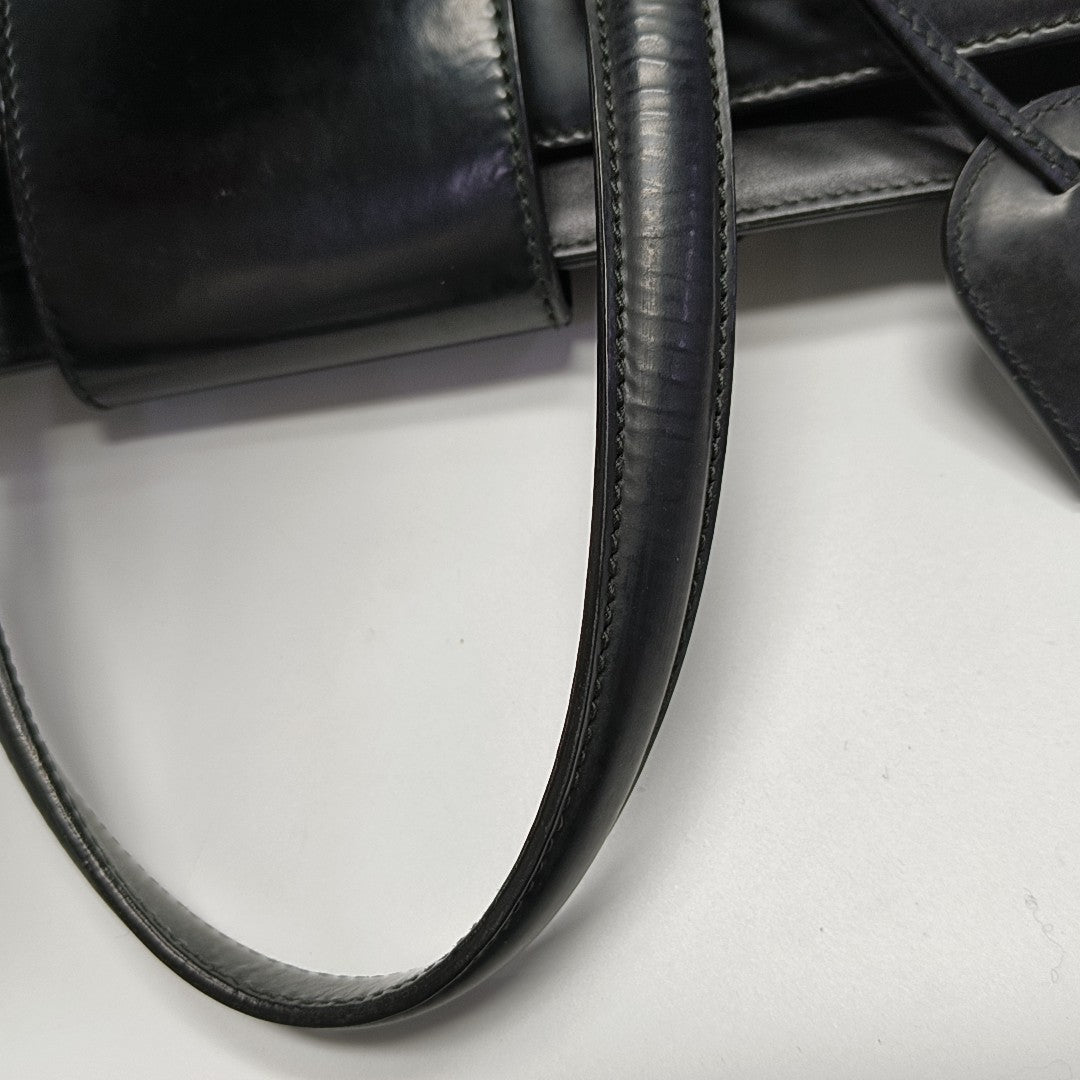Calfskin Tote Bag Black