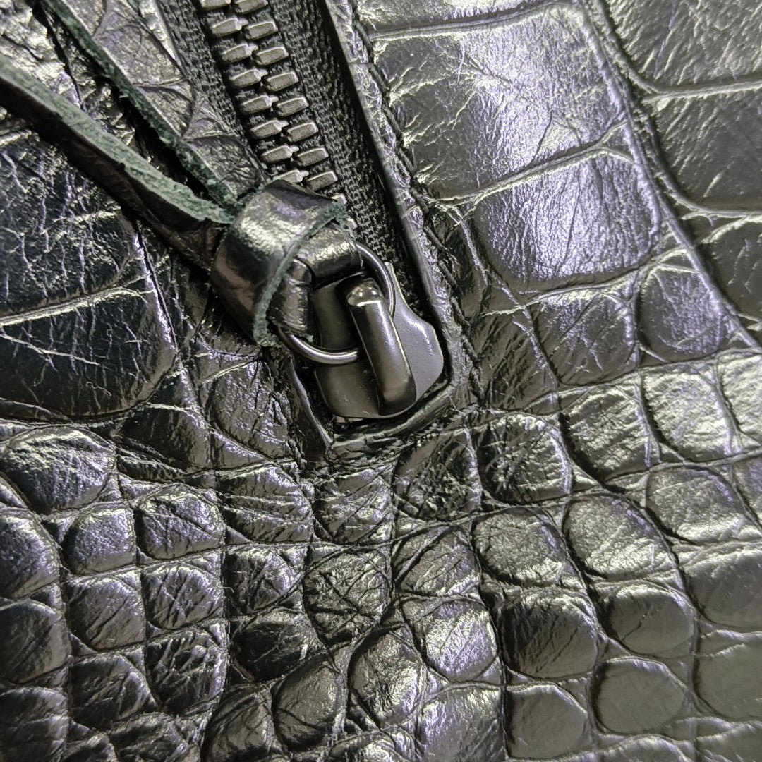 Le Cagole Mini Calfskin Black