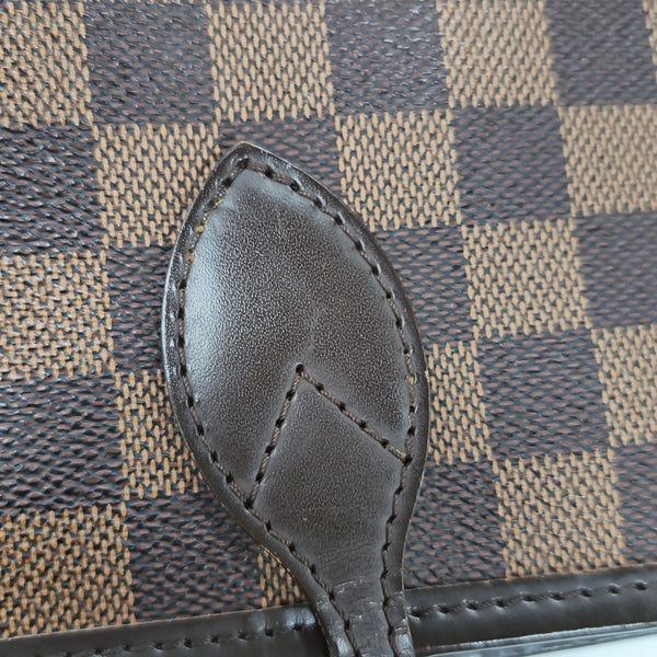 NEVERFULL MM Damier Ebene Coated Canvas Brown