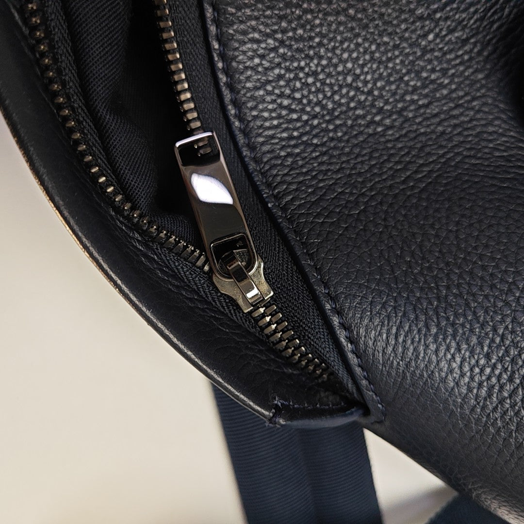 Calfskin Backpack Blue
