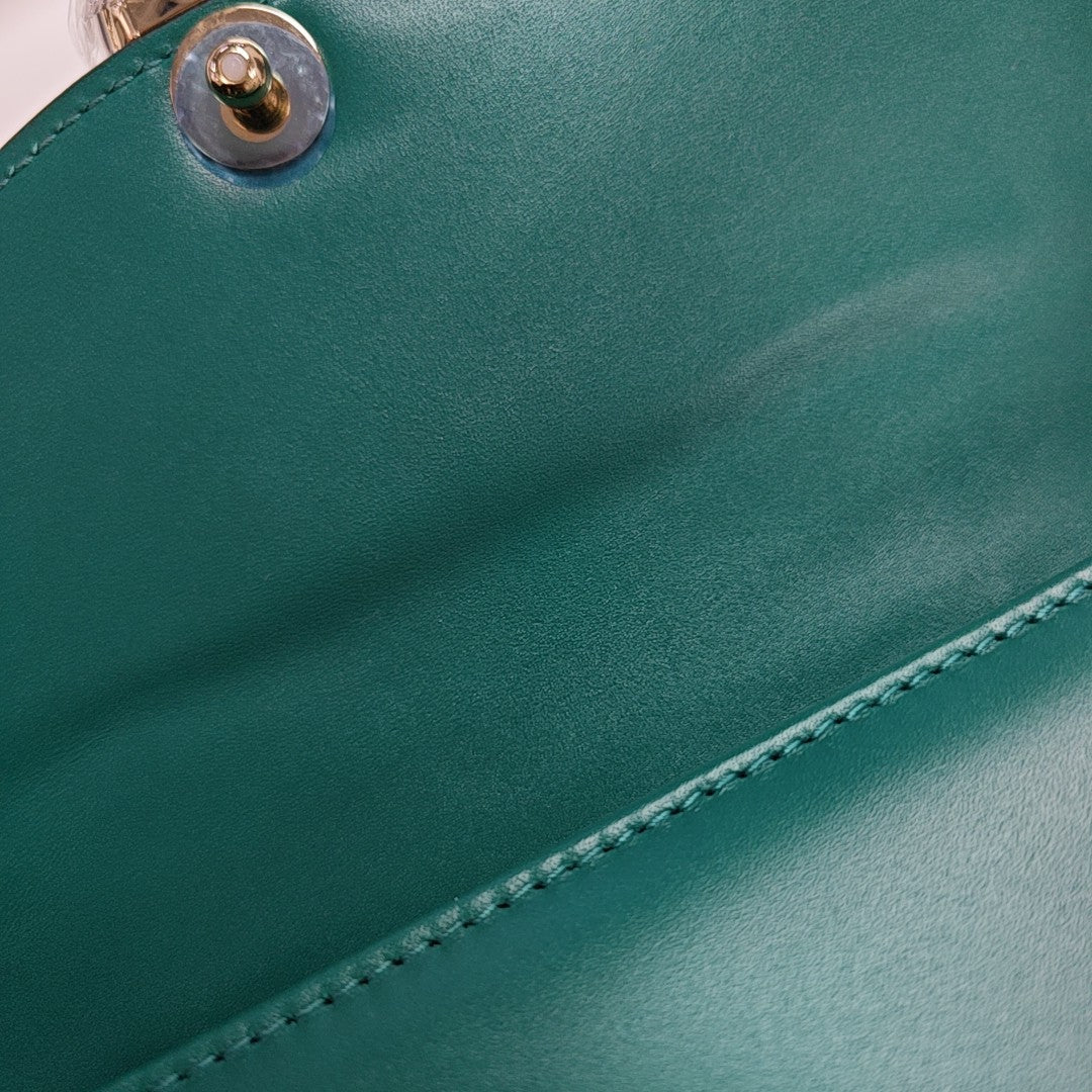 SERPENTI FOREVER Small Calfskin Green