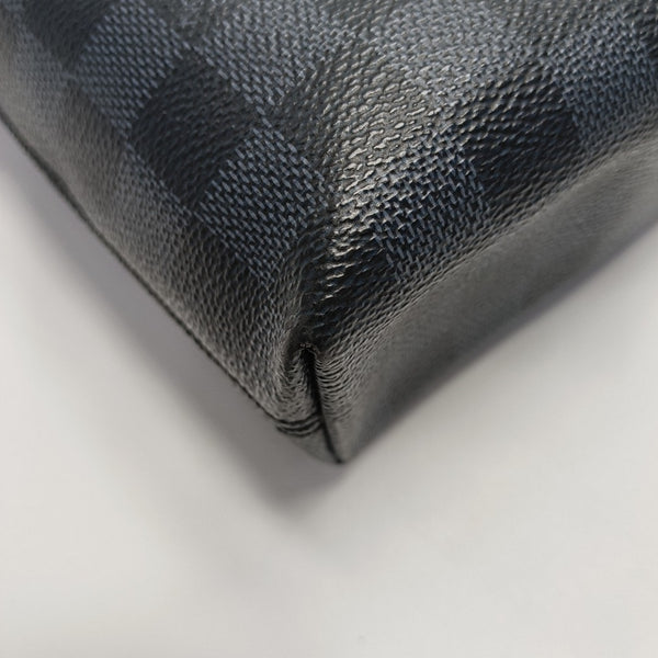 PORTE-DOCUMENTS Damier Coated Canvas Blue