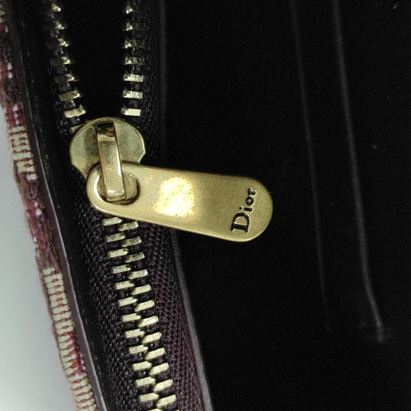 Saddle Mini Oblique Canvas Red