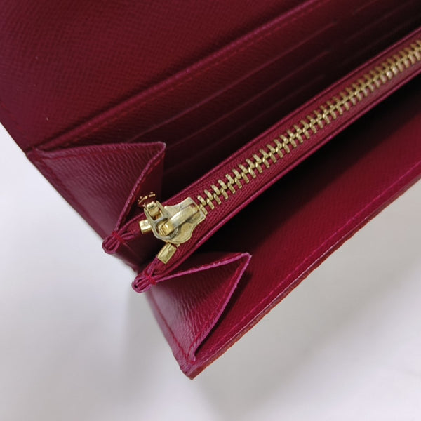 LV × TM PORTE MONNAIE Monogram Coated Canvas White Wallet