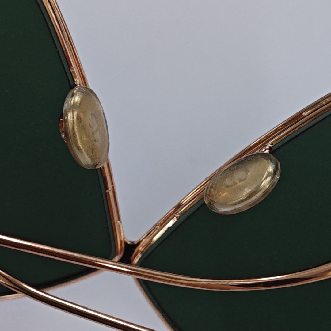 Metal Sunglasses Green