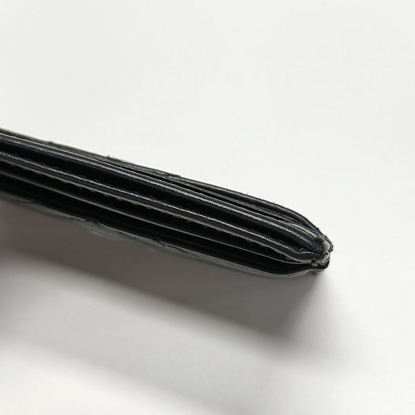 GG Marmont Mini Quilted Calfskin Black Card Holder