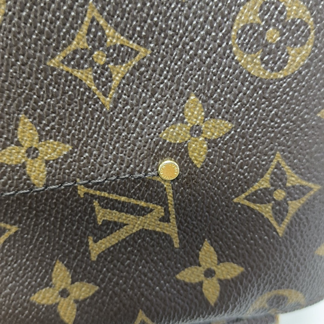 FAVORITE MM Monogram Coated Canvas Brown