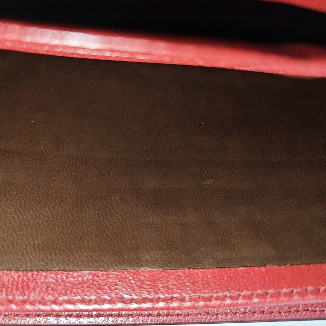 Lambskin Wallet Red