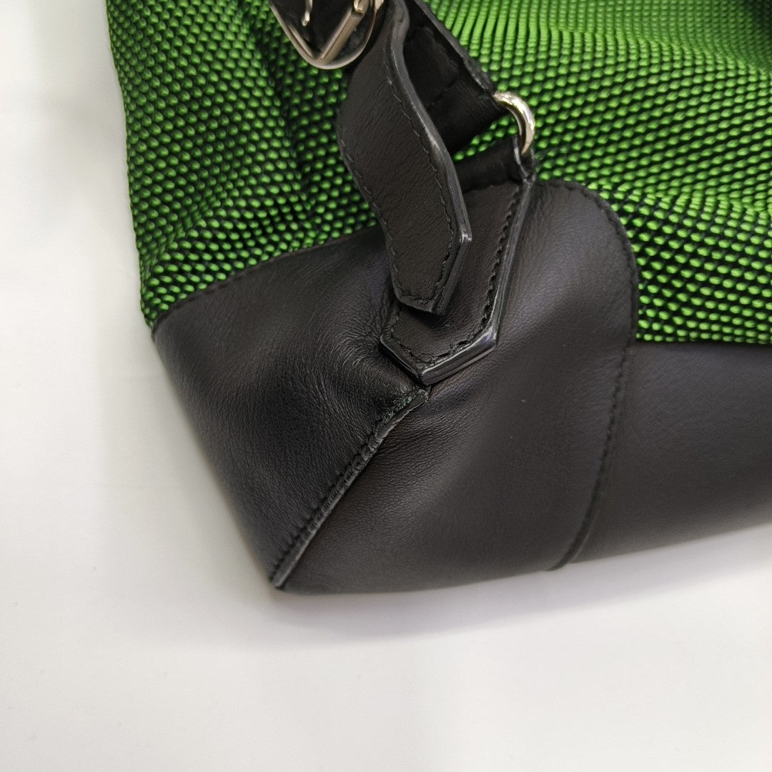 Fabric Backpack Green