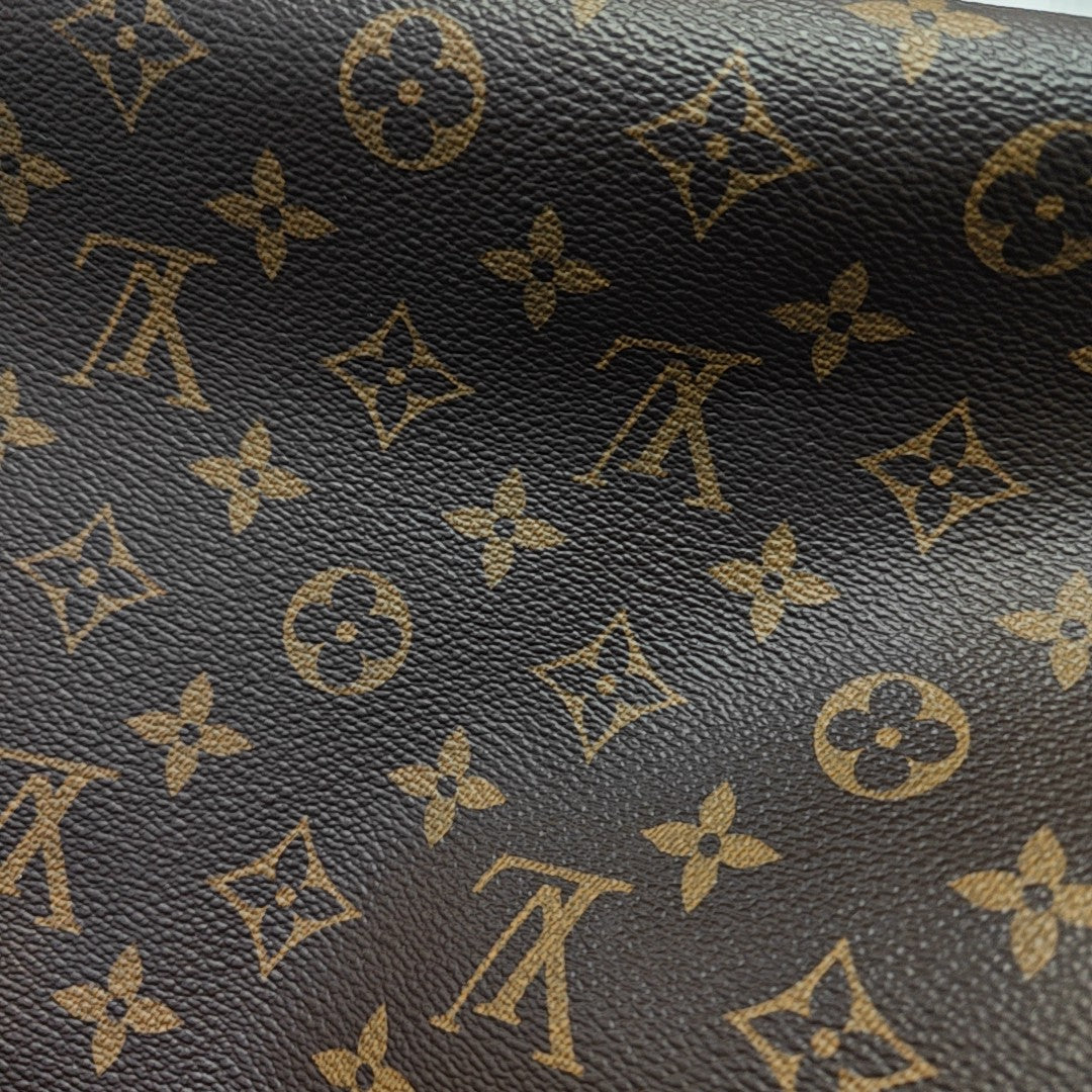GRACEFUL TPM Monogram Coated Canvas Brown
