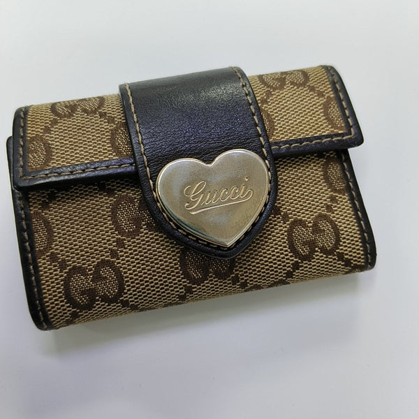 Monogram Canvas Wallet Brown