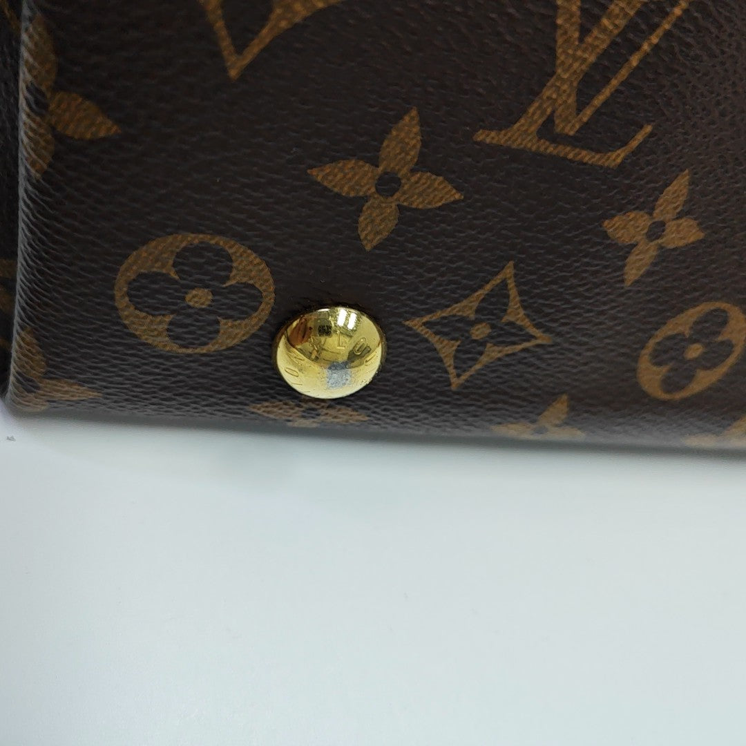 CARRYALL PM Monogram Coated Canvas Brown