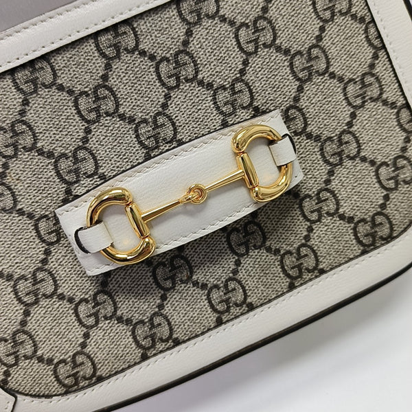 Horsebit 1955 Mini Coated Canvas Beige