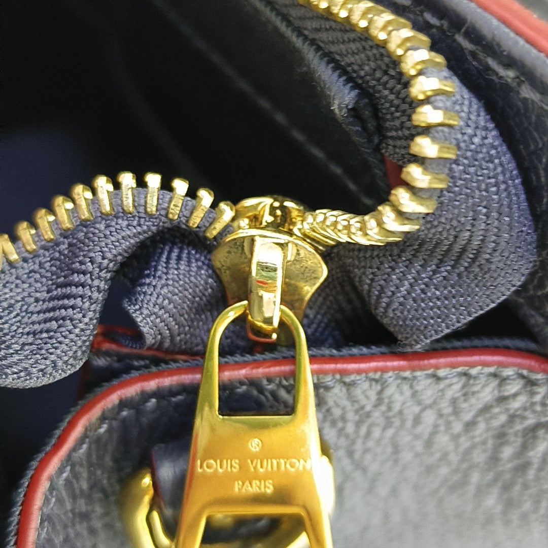 SULLY PM Monogram Calfskin Blue