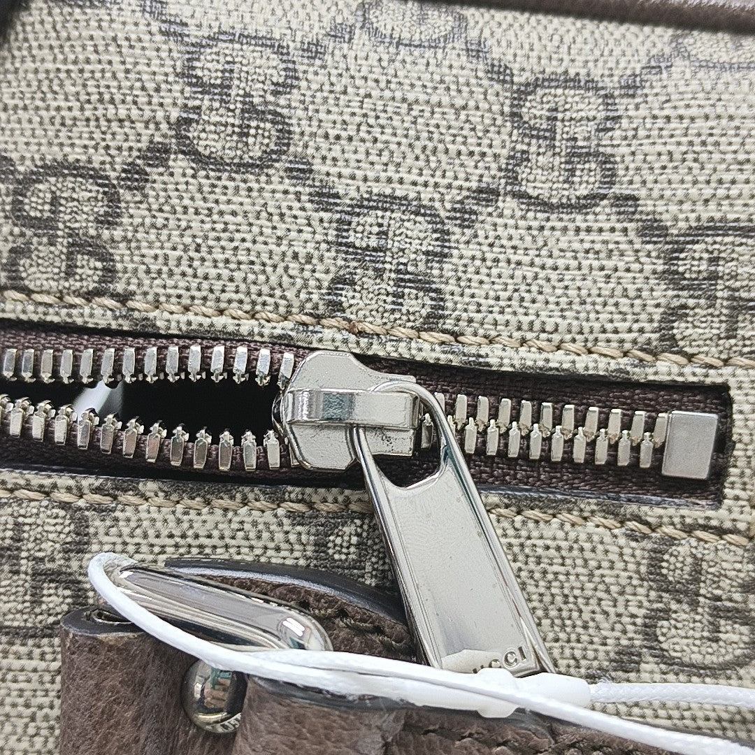 Trunk Monogram Coated Canvas Brown
