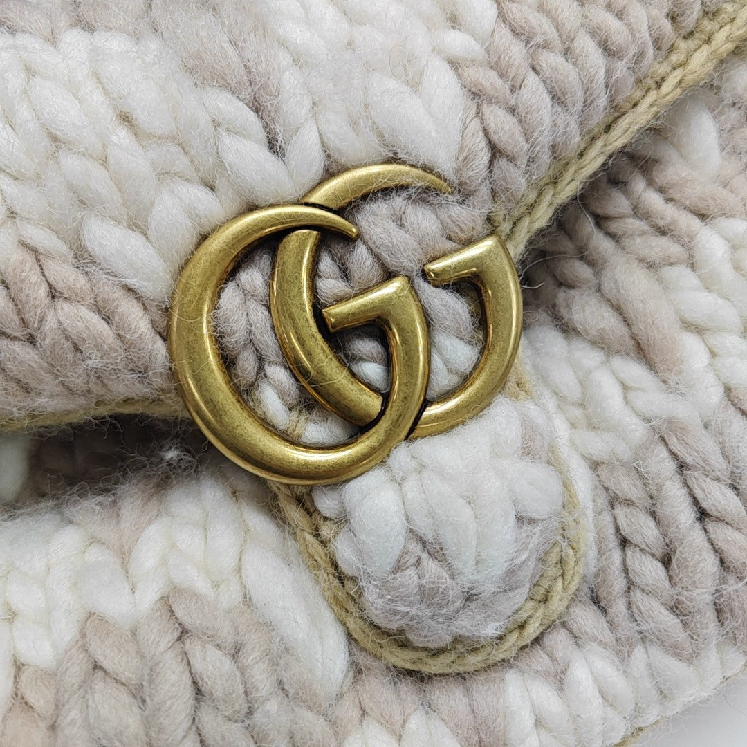 GG Marmont Small Fabric Multicolor