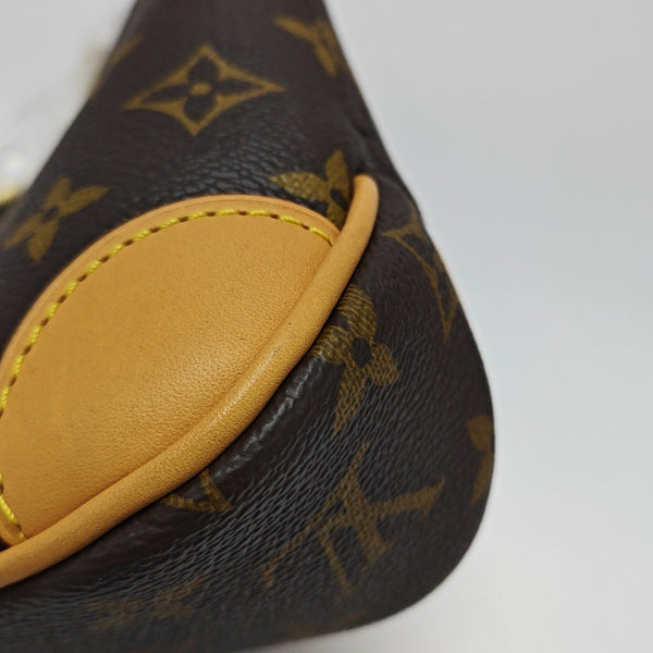 BOULOGNE Nano Monogram Coated Canvas Brown